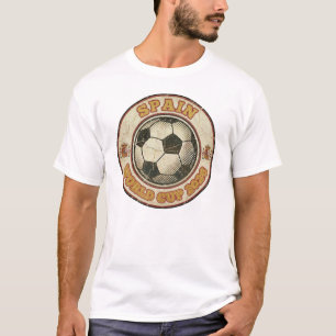 Spain World Cup 2026 Vintage Retro Soccer T-Shirt