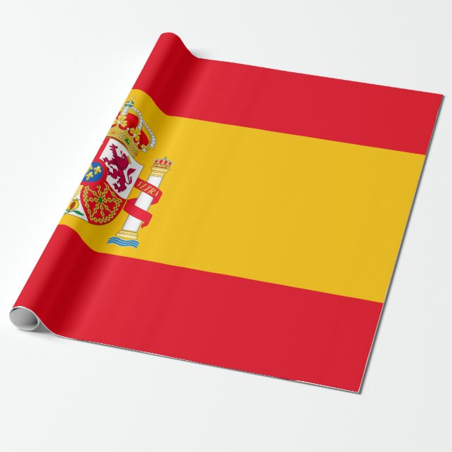 Spain Wrapping Paper (Unrolled)