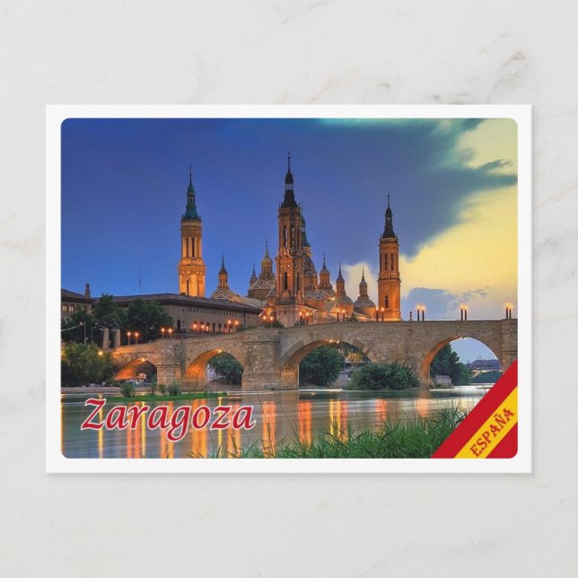 Spain - Zaragoza - Postcard (Front)