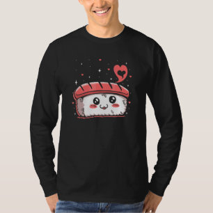 Spam Musubi Food Instruction Diagram Japanese Hawa T-Shirt