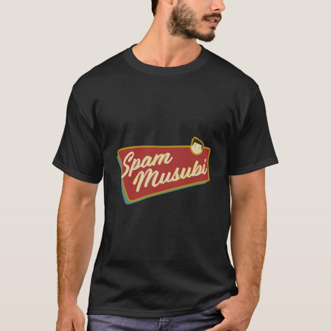 Spam Musubi Front Back T-Shirt (Front)