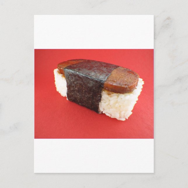 Spam Musubi Postcard (Front)
