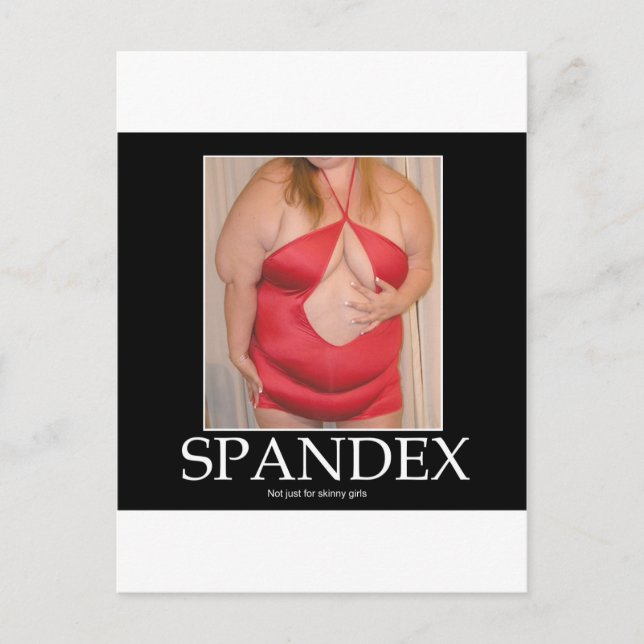 Spandex! Postcard (Front)