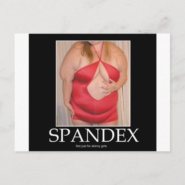Spandex! Postcard (Front)