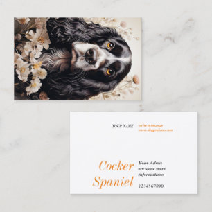Spaniel business card