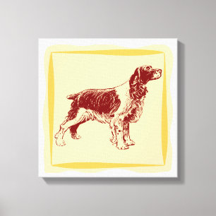 Spaniel Dog Canvas Print