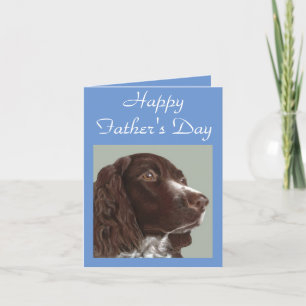 Spaniel Father's Day Card