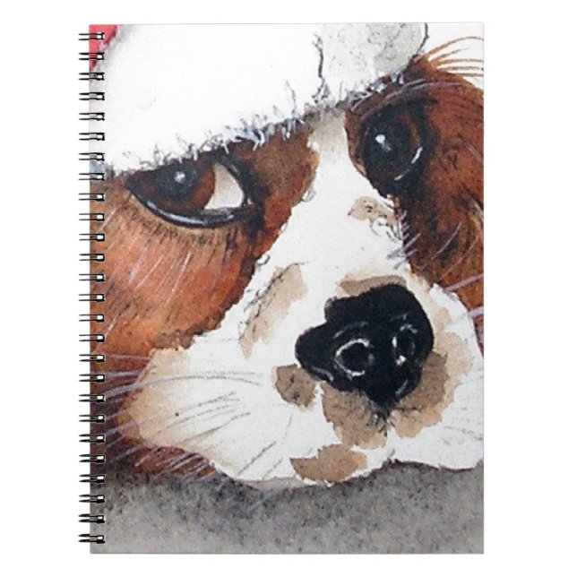 Spaniel puppy notebook (Front)