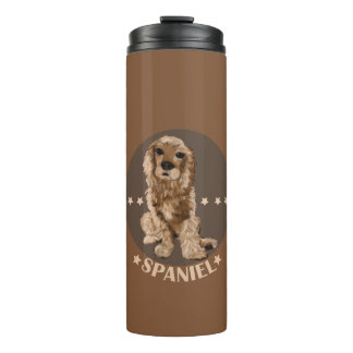 Spaniel thermal tumbler