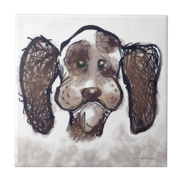 Spaniel Tile (Front)