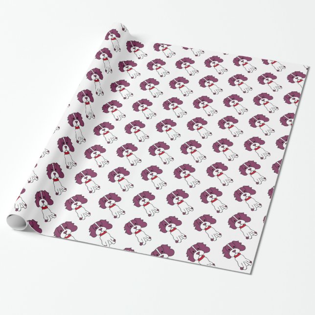 Spaniel Wrapping Paper (Unrolled)