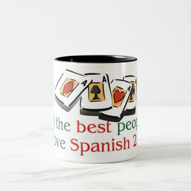 Spanish 21 Lover's two tone mug (Center)