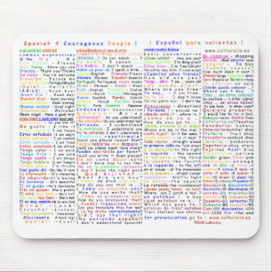 Spanish 4 courageous People Mouse Mat