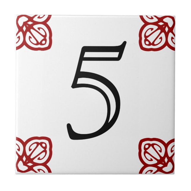 Spanish Address Sign Tile (Front)