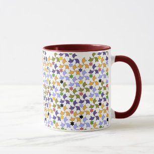 Spanish Alhambra style Tile Mosaic Pattern Mug