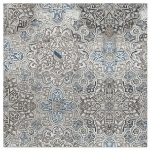 Spanish Arabesque Pattern Fabric