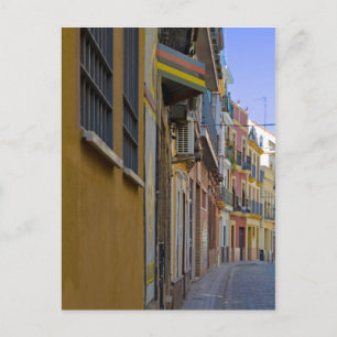 Spanish Architecture in Seville Postcard