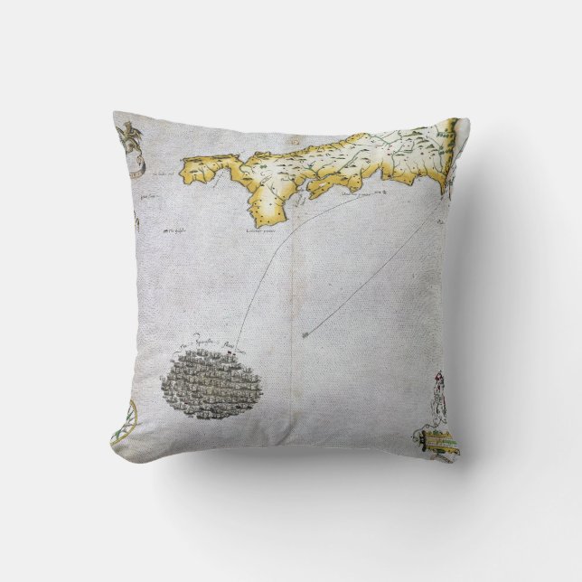 SPANISH ARMADA, 1588 CUSHION (Front)
