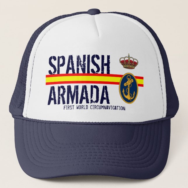 SPANISH ARMADA TRUCKER HAT (Front)