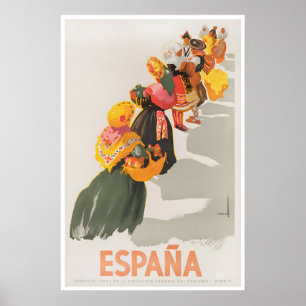 Spanish Art Espana Travel Poster Spain Print