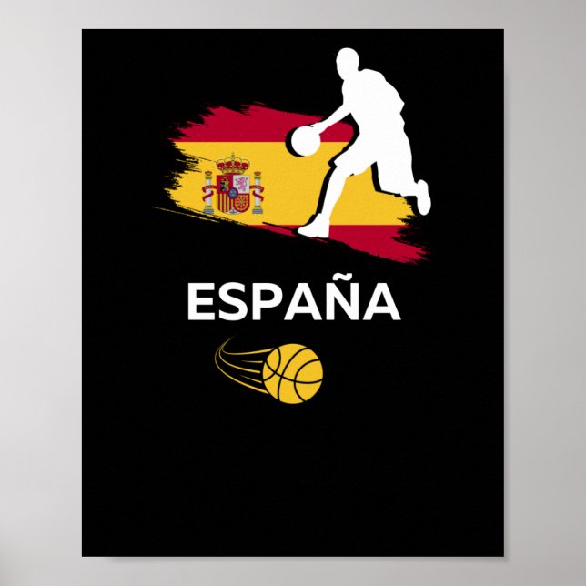 Spanish Basketball  Poster (Front)