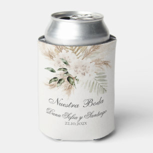 Spanish Boho Wedding Can Cooler