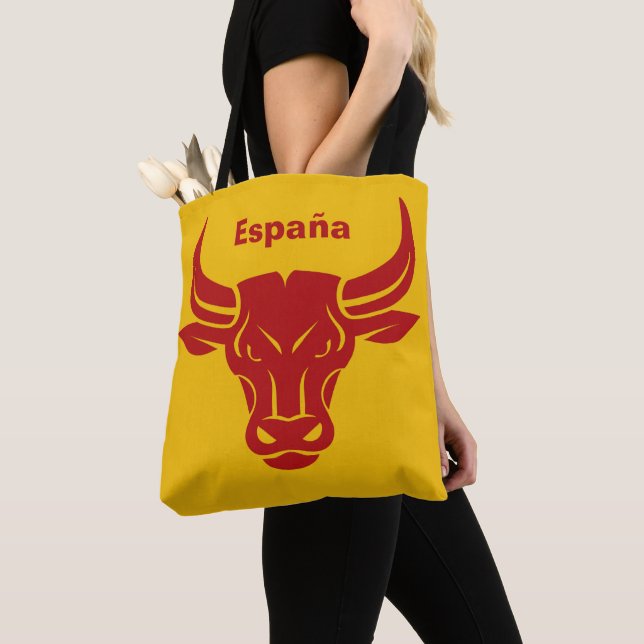Spanish Bull custom text & colour bags (Close Up)