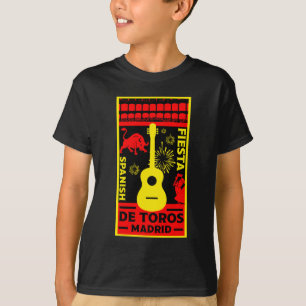 Spanish Bull Fight Corrida De Toros T-Shirt