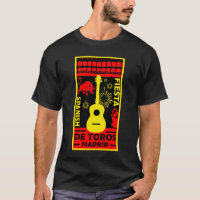 Spanish Bull Fight Corrida De Toros T-Shirt