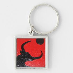 Spanish Bull Key Chain