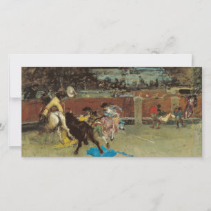 Spanish Bullfight (by Marià Fortuny) Card