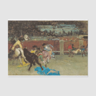 Spanish Bullfight (by Marià Fortuny) Tissue Paper