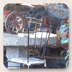 Spanish Cactus Still Life Coaster