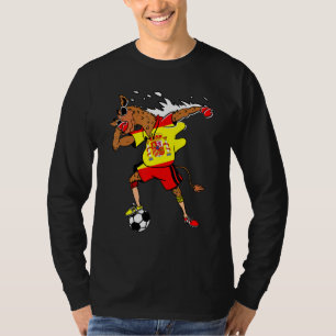 Spanish Camel Spain Flag Soccer Madrid Football Pl T-Shirt