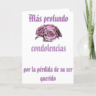 spanish card death