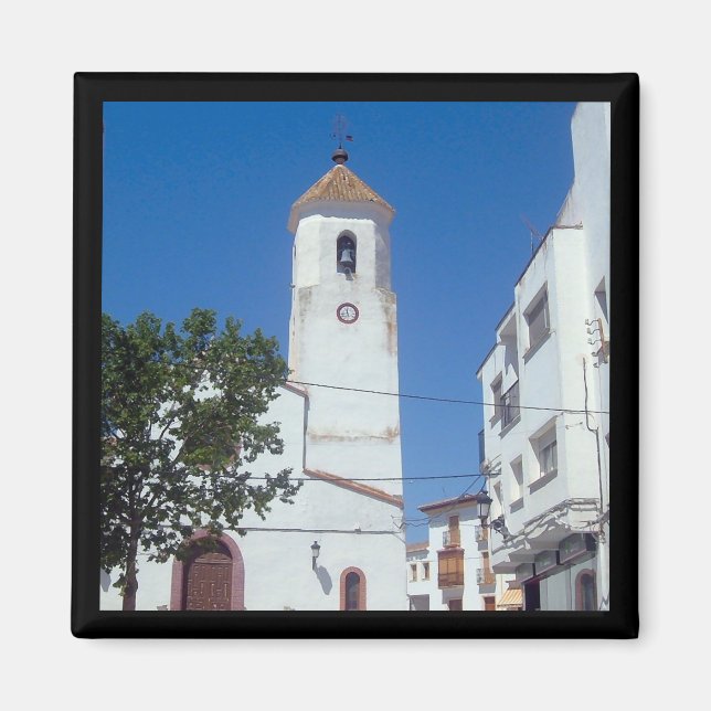 Spanish church magnet - Chirivel, Almeria (Front)