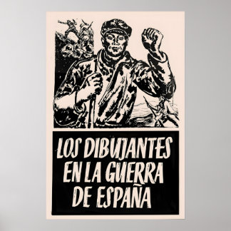 Spanish Civil War Propaganda Poster The artists