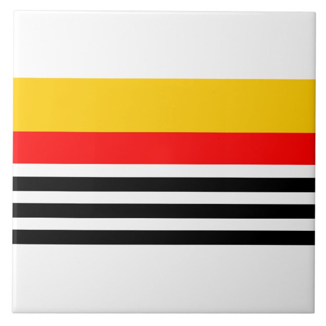 Spanish Classic Stripe Classic Tile (Front)