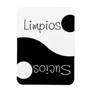 Spanish Clean Dirty Dishwasher Magnet