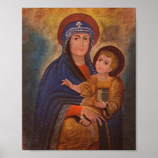Spanish Colonial Madonna Poster