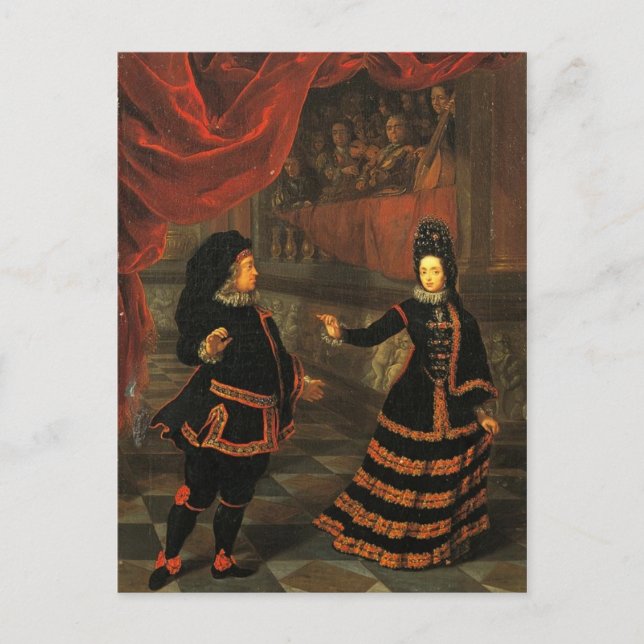 Spanish Costume Postcard (Front)