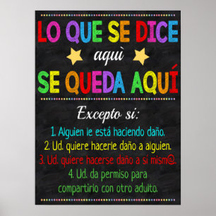 Spanish Counseling Office Poster