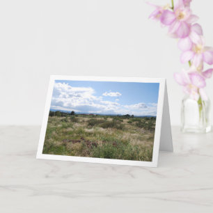 Spanish Country Landscape, Valencia, Spain Card