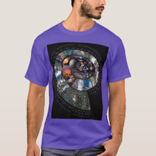 SPANISH Cronologa de la Naturaleza Timespiral dark T-Shirt