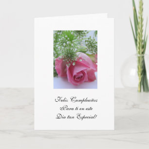 Spanish:Cumpleanos /Birthday Card