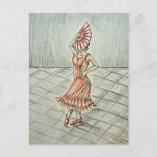 Spanish Dancer Postcard