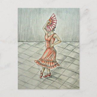Spanish Dancer Postcard