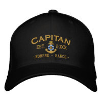 SPANISH El Capitan Nautical Personalised