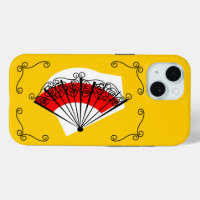 Spanish Fan Corners iPhone case horizontal