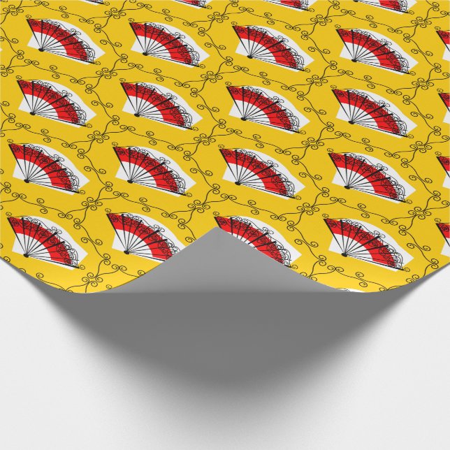Spanish Fan Corners Multi wrapping paper (Corner)